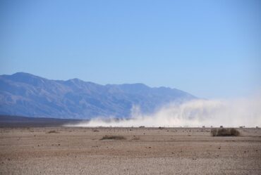 sand storm in SAn Tan Valley