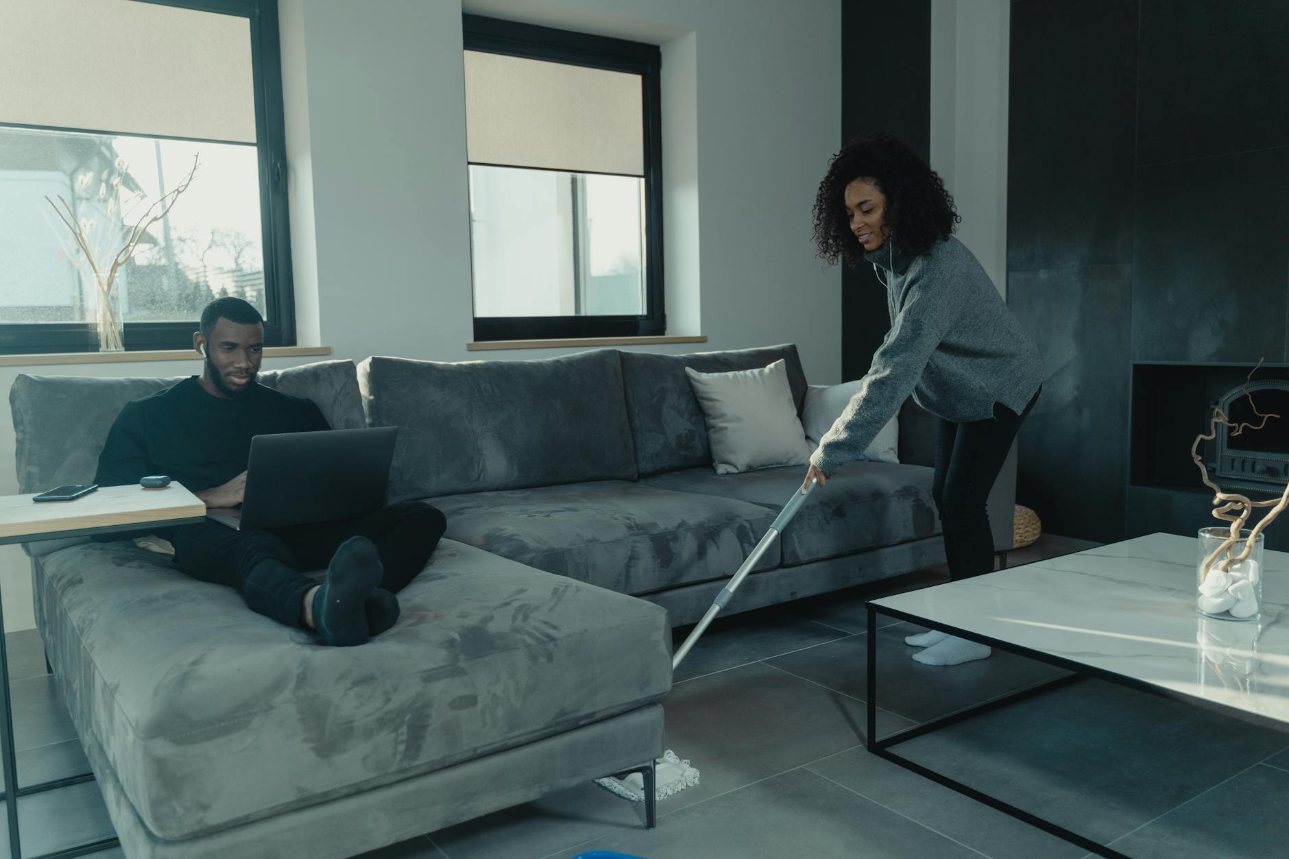 Professional cleaning supplies used by Arvada cleaners